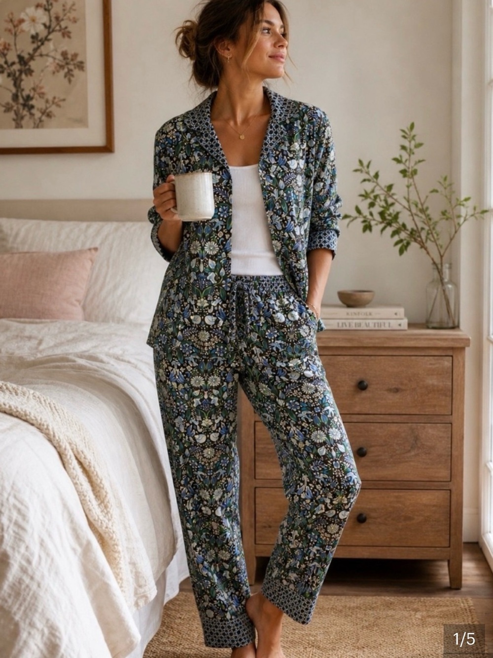 Vera Bradley Enchanted Woodland Pajama Set